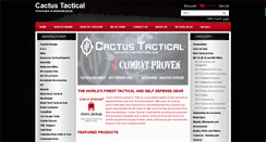 Desktop Screenshot of cactustactical.com